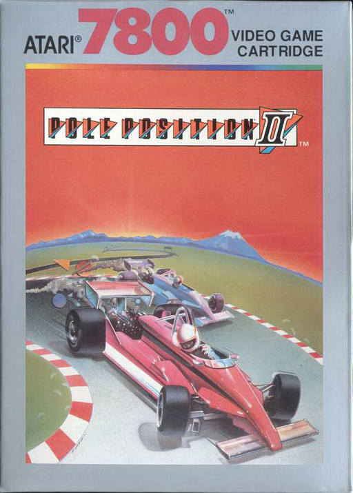 Pole Position II (Europe) 7800 Game Cover
